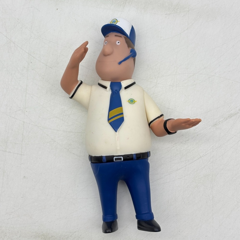 Super Wings Jimbo Action Figure Controller Boss 5.5" World Airport Crew